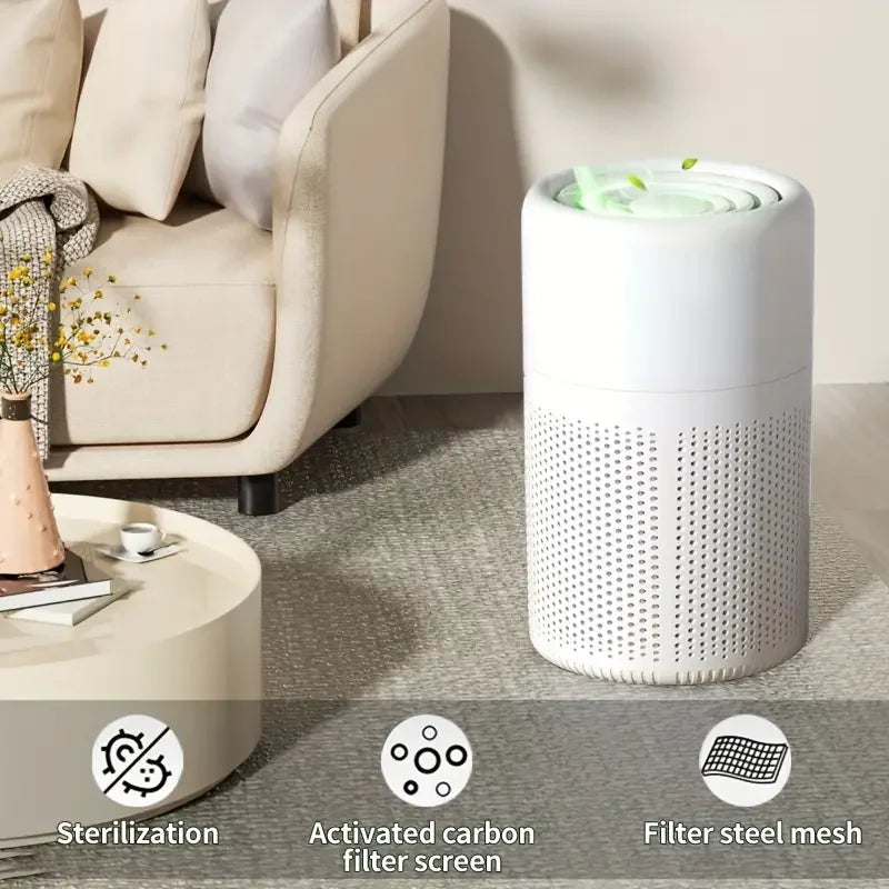 HEPA Air Purifier For Home With Scented Sponge,Deodorizing For Any Room