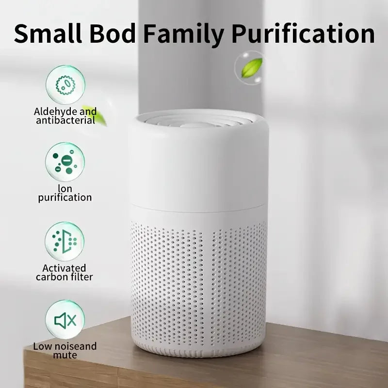 HEPA Air Purifier For Home With Scented Sponge,Deodorizing For Any Room